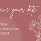 Floral Preservation Deposit